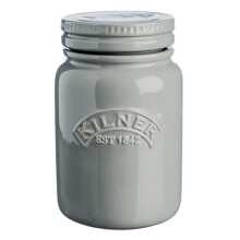 Kilner Ceramic Storage Jars Morning Mist 0.6 Litre - Airtight Ceramic Kilner Jars for Food Storage