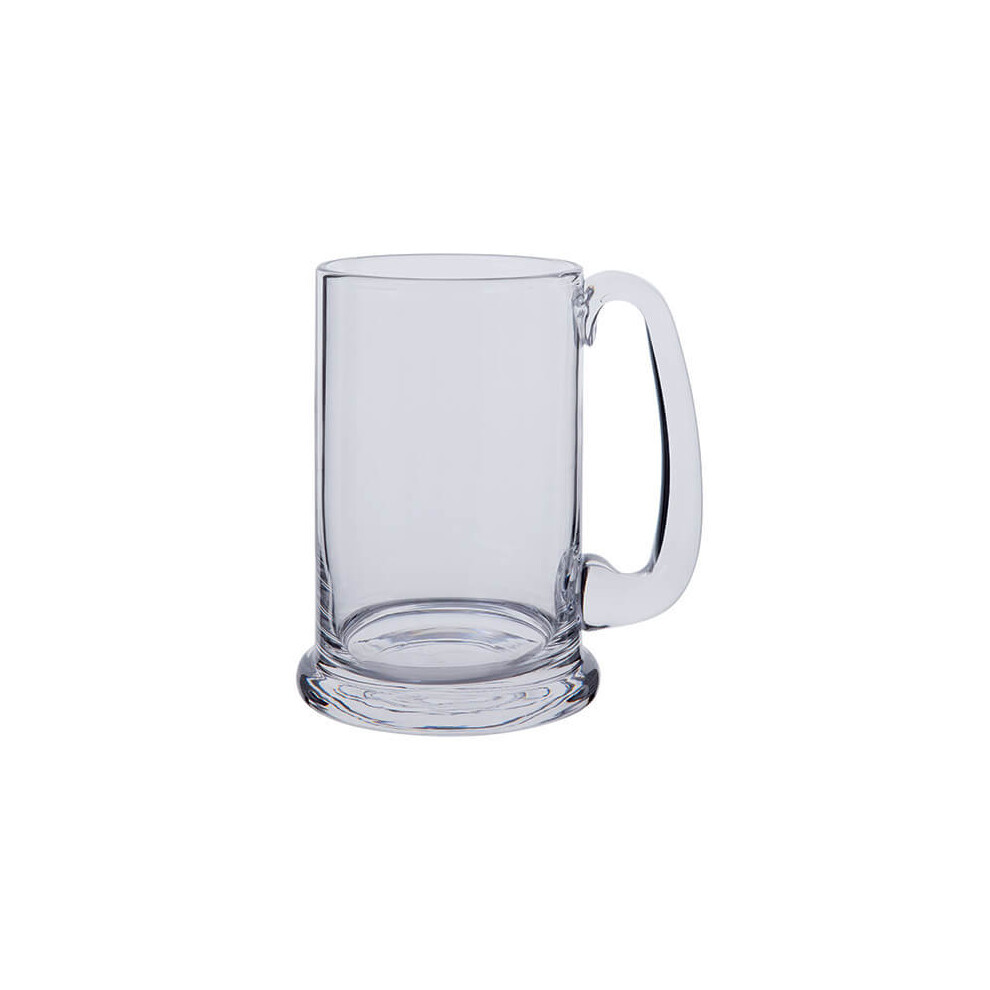 Dartington Real Ale Tankard, clear