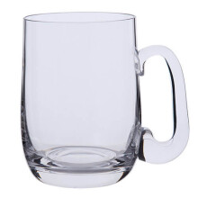 Dartington Falstaff Tankard, clear