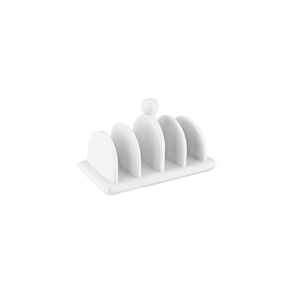 Judge 4 Slot Toast Rack White