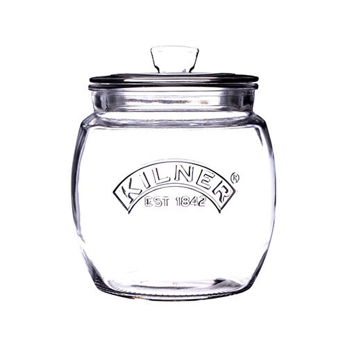 Kilner Kilner Universal Storage Jar, Clear, 0.85 Litre