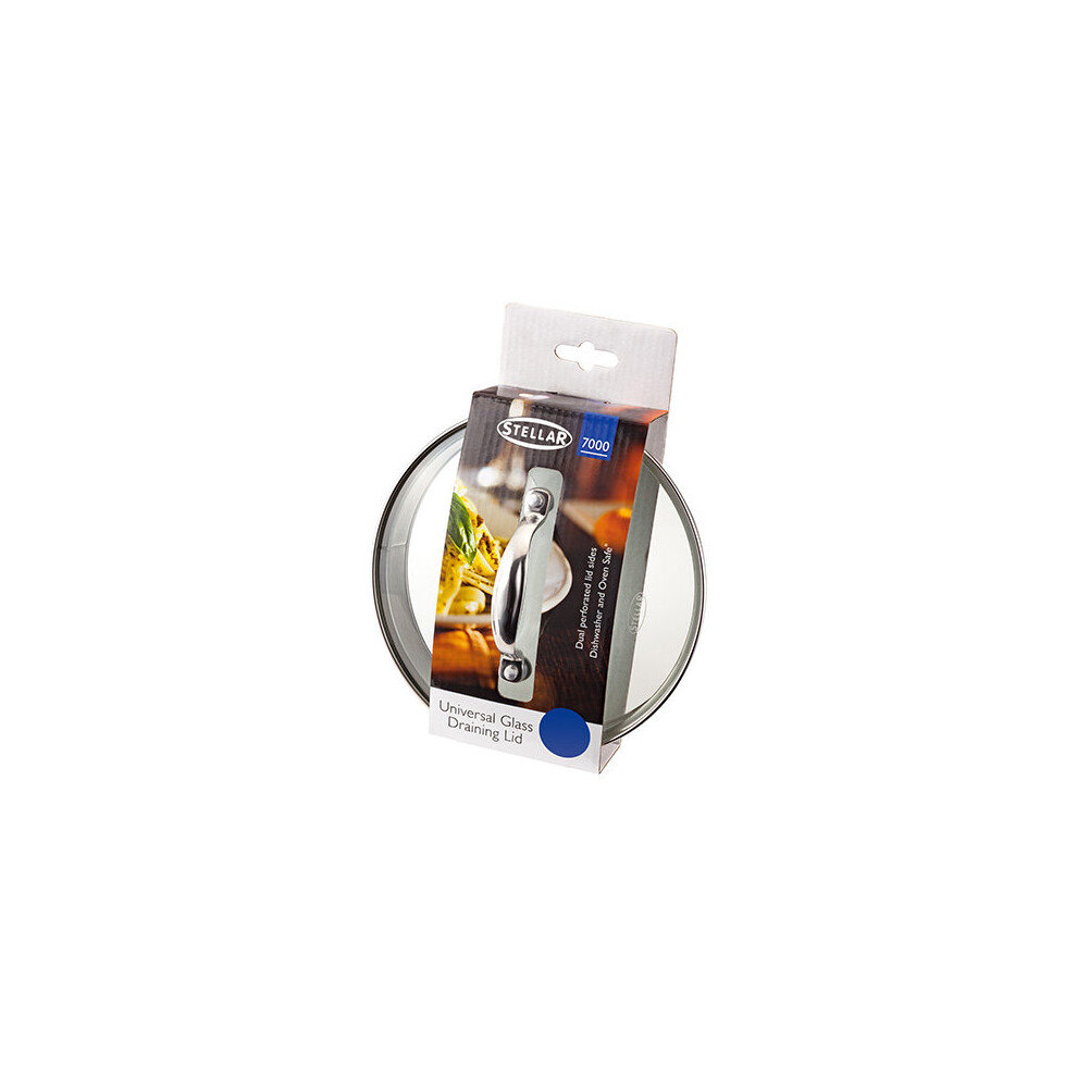Stellar 7000 18Cm Glass Draining Lid
