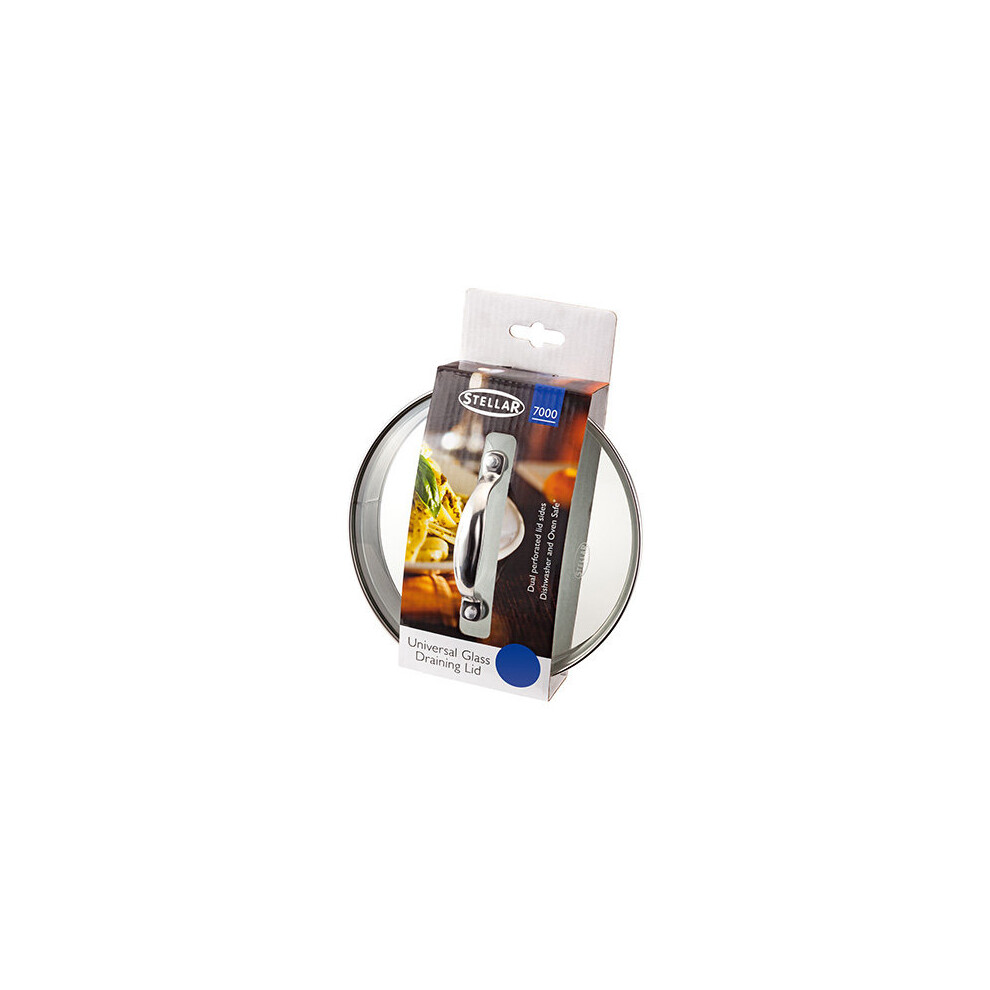 Stellar 7000 14Cm Glass Draining Lid