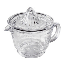 Judge Kitchen Glass Citrus Juicer and Jug - 500ml Measuring Jug, Dishwasher Safe, Use Together or Separately