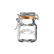 Kilner 70 ml Mini Spice Herb Clip Top Jam Jars (Pack of 12)
