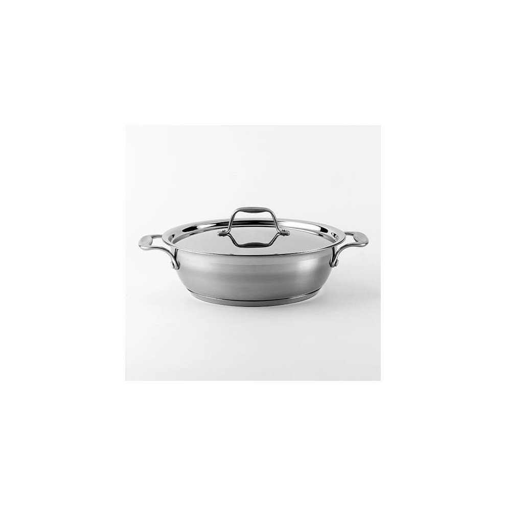 Swift Supreme Chefs Pan/SautÃ© Pan & Lid, 2 Handle, 26cm