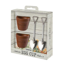 Flower Pot & Shovel Egg Cups
