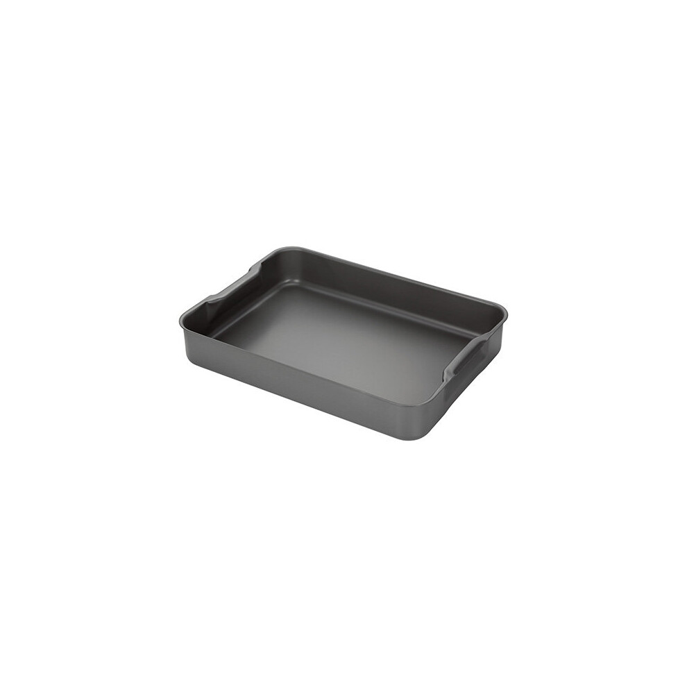 Stellar Hard Anodised 42 x 30cm Roasting Tray With Handle