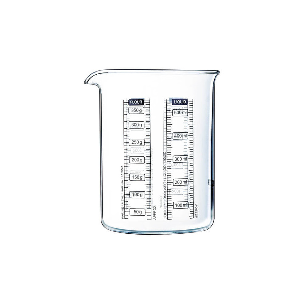 Pyrex 500 ml Kitchen Lab Measure and Mix Beaker