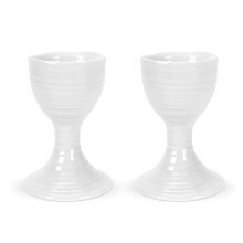 Sophie Conran for Portmeirion White Egg Cups Set of 2