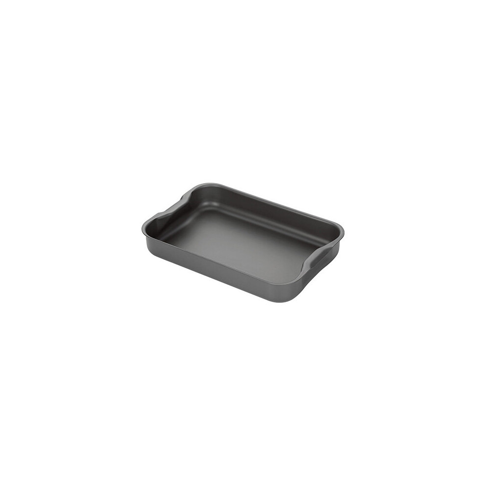 Stellar Hard Anodised 32 x 22cm Roasting Tray With Handle