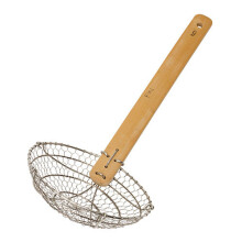 School of Wok Metal Wok Strainer, Stainless Steel
