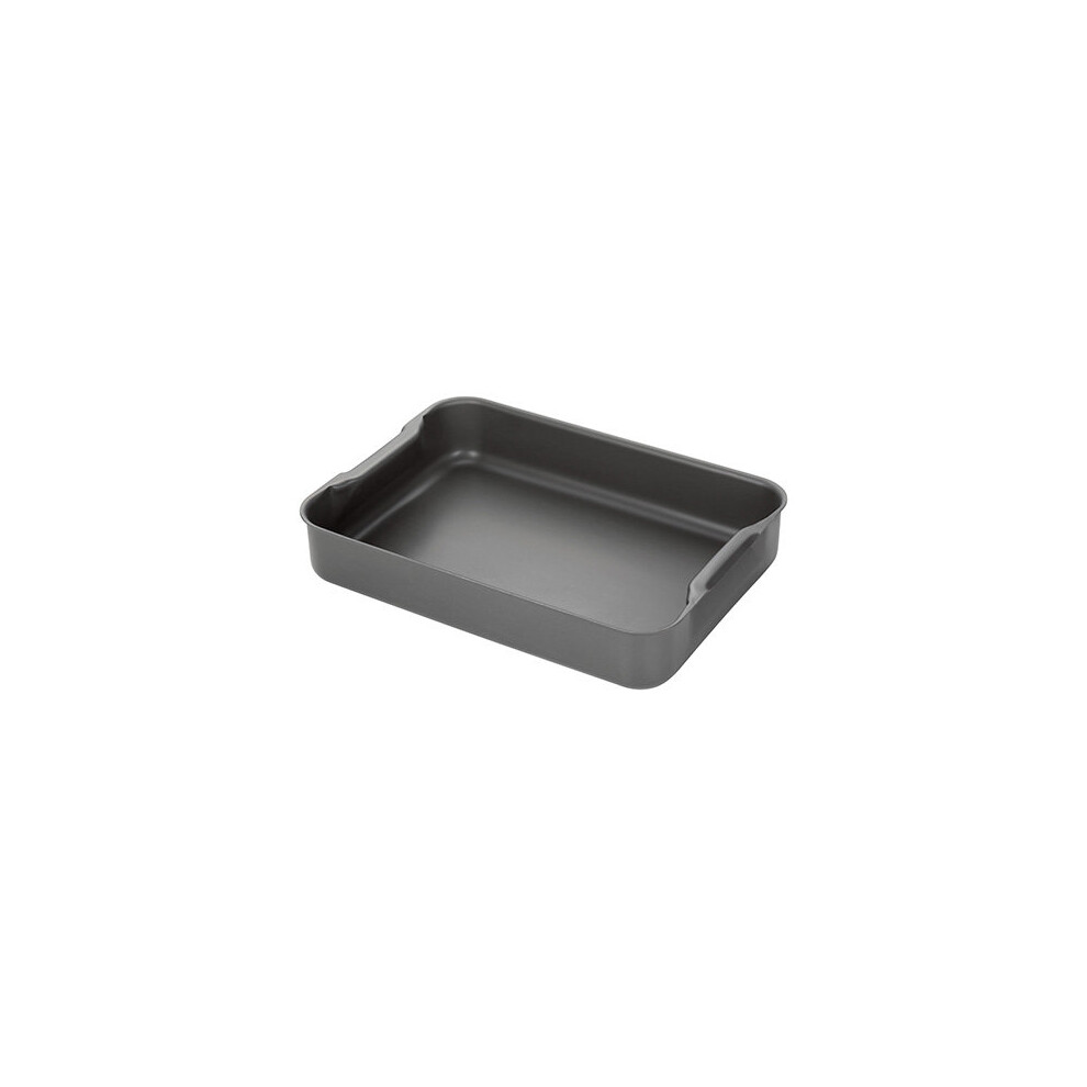 Stellar Hard Anodised 36 x 27cm Roasting Tray With Handle