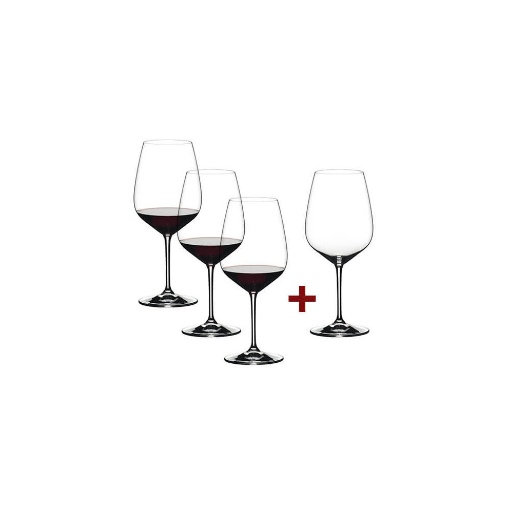 Riedel Extreme Cabernet 4 for 3 Glasses