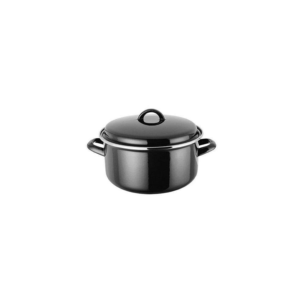 Judge Induction Black 22cm Casserole