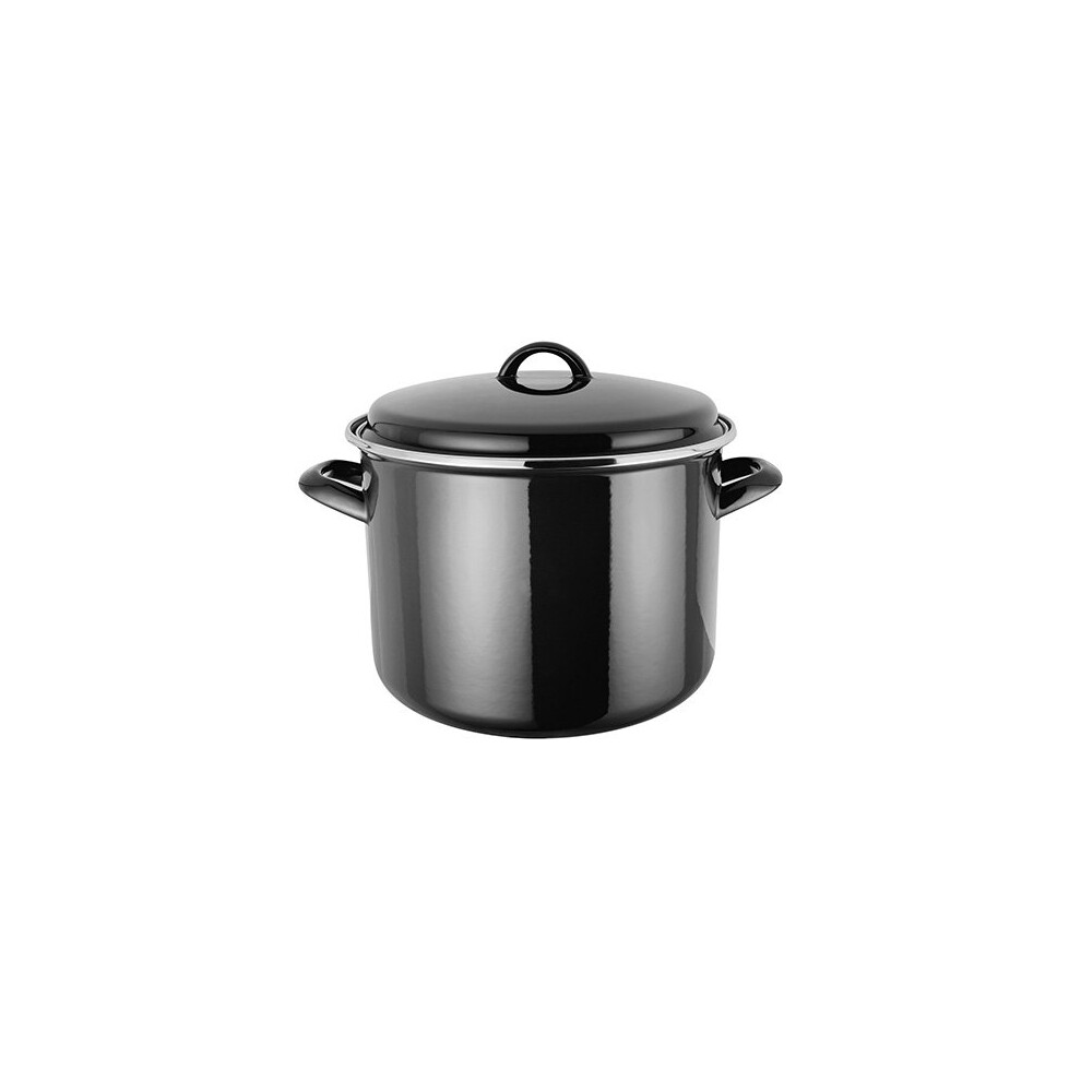 Judge Induction 24Cm Stockpot Black