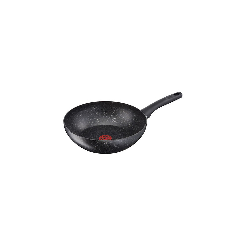 Tefal Everest Stone Wok with Thermospot, Aluminium Effect, 28 cm