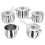 Stellar Stellar 1000 5 Piece Deep Saucepan Set 1