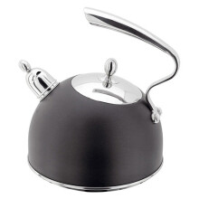 Stellar Black 2.5l Kettle with Whistle