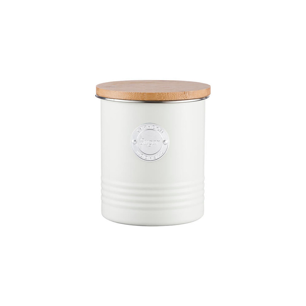 Typhoon Living Sugar Canister, Cream, 1 Litre