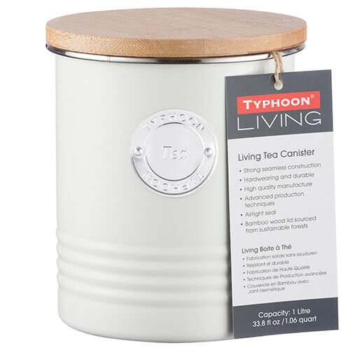 Typhoon Typhoon living Tea Canister, Cream 1