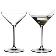 Riedel Extreme Martini Glass  Set of 2  Clear  8.82 fluid ounces