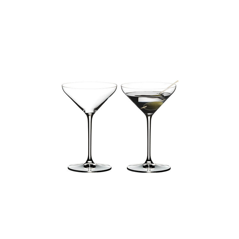 Riedel Extreme Martini Glass  Set of 2  Clear  8.82 fluid ounces