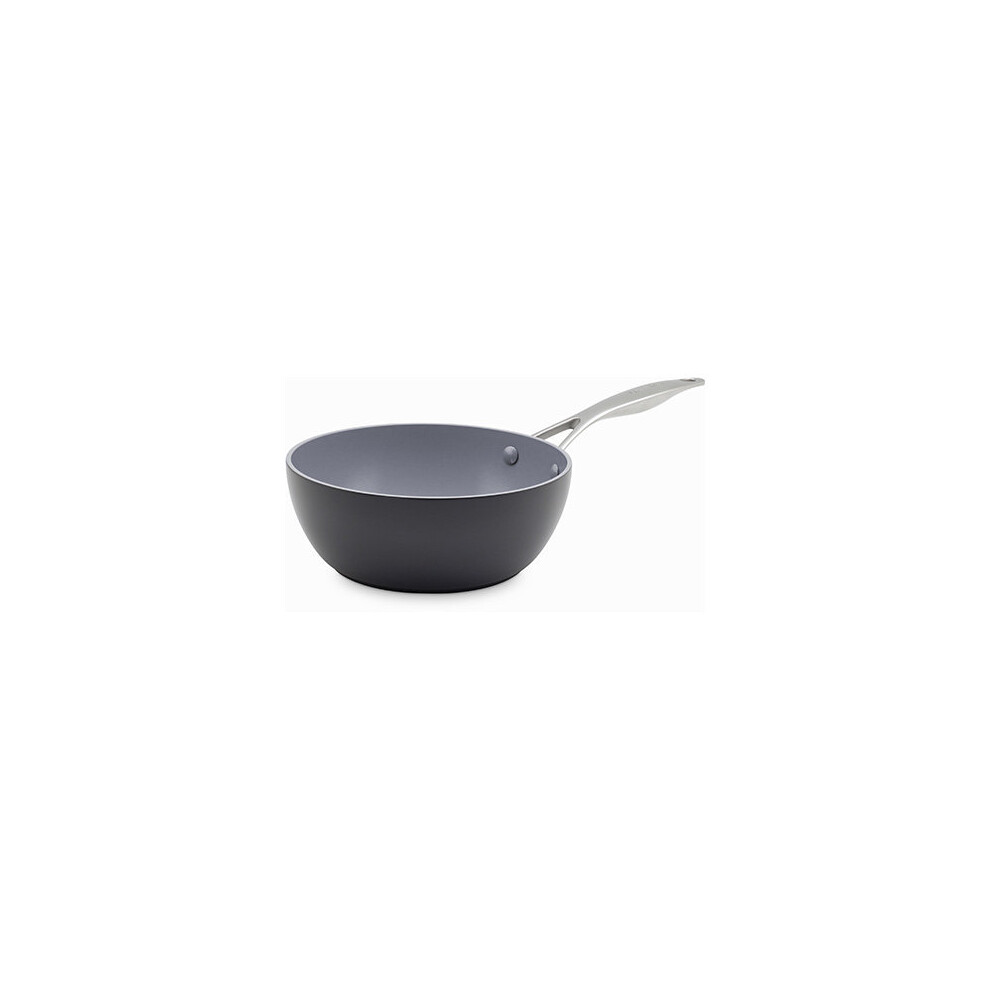 GreenPan Venice Pro Hard Anodised Ceramic Non-Stick 20cm Chefs Pan