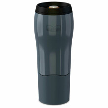Mighty Mug Go - The Travel Mug That Won't Fall Over (0.47 Litre), Charcoal