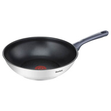Tefal Daily Cook 28cm Stirfry Wok Stainless Steel Induction Frying Pan