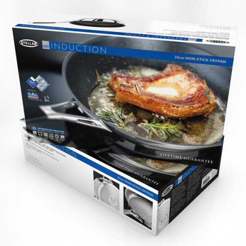 Stellar Stellar 5000 Induction 24cm Non-Stick Frypan 1