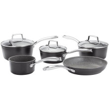 5pc Stellar Rocktanium Cookware Set | Non-Stick Saucepan Set