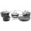 Stellar 5pc Stellar Rocktanium Cookware Set | Non-Stick Saucepan Set 1