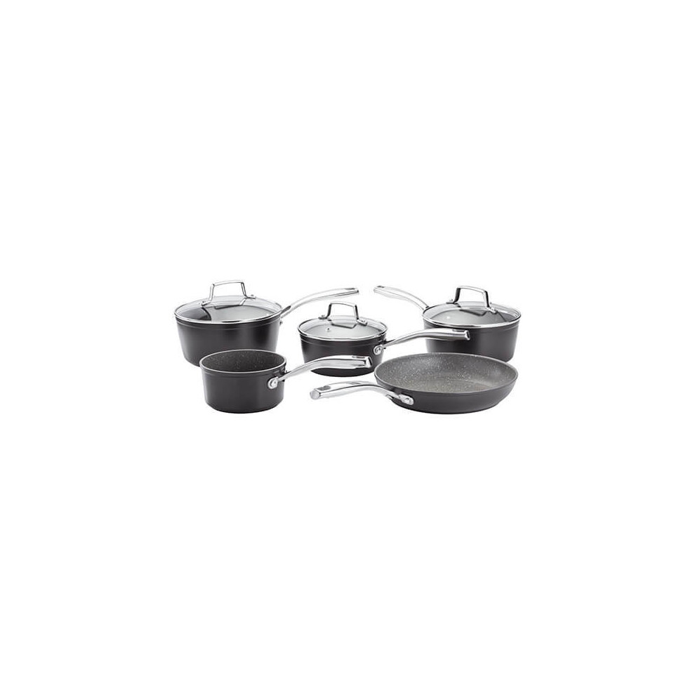 5pc Stellar Rocktanium Cookware Set | Non-Stick Saucepan Set