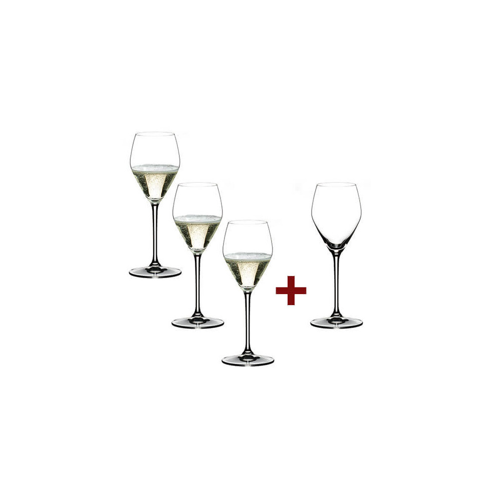 Riedel Extreme Rose / Champagne 4 for 3 Glasses