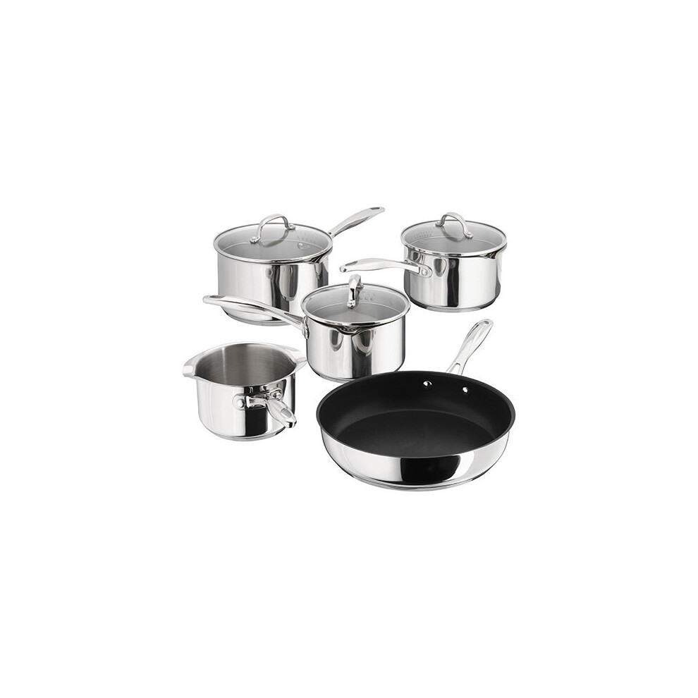 5pc Stellar 7000 Stainless Steel Saucepan Set | Stainless Steel Pans