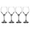 Ravenhead Majestic 300ml Set Of 4 White Wine Glasses 1