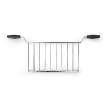 Smeg 2 Sandwich Rack Set TSSR02 for 4-Slice Toaster TSF02 Steel