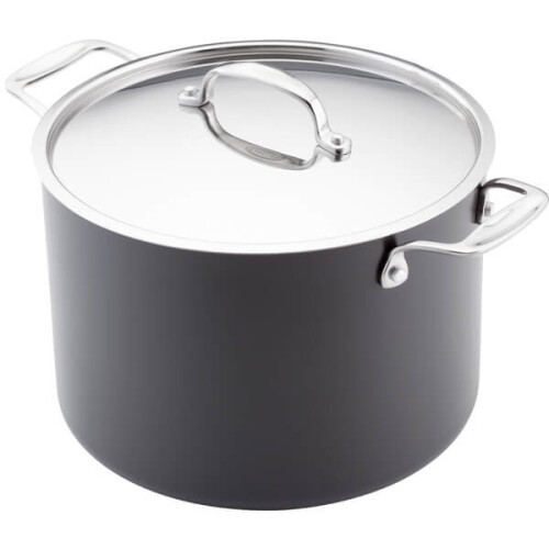 Stellar Stellar 6000 Hard Anodised 24cm Stock Pot 2