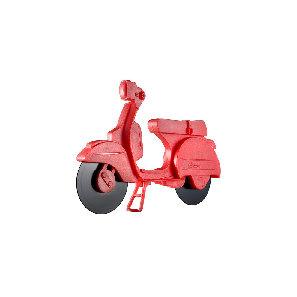 Eddingtons Red Lambretta Vespa Scooter Pizza Cutter