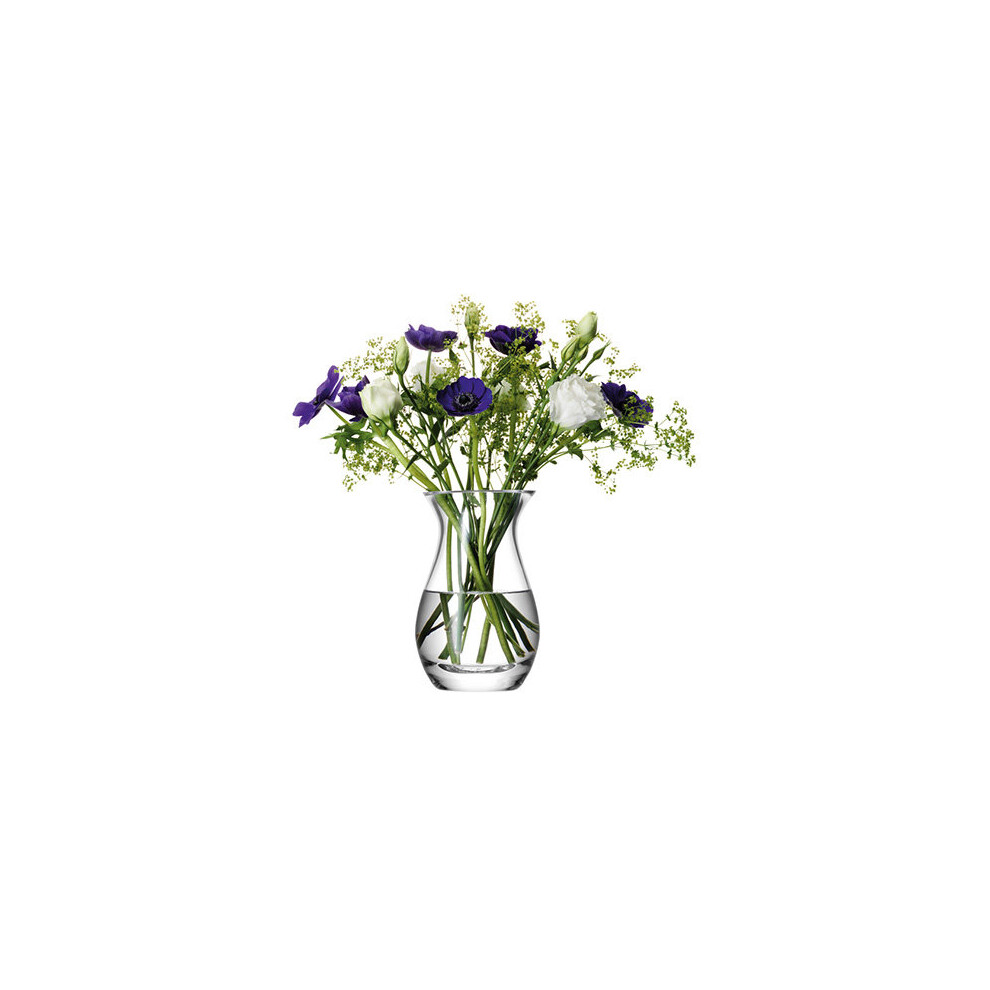 Lsa Flower Posy Vase 17.5Cm Clear