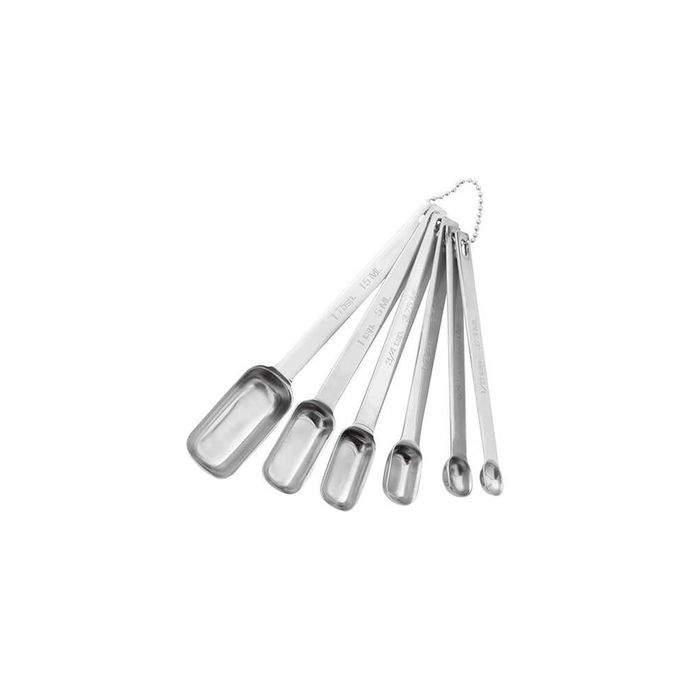 JUDGE STAINLESS STEEL 6 MEASURE SPOONS SET