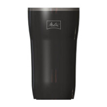 Melitta Thermal Mug, Closure by Pressure, 100% Airtight Seal, 250 ml, Black