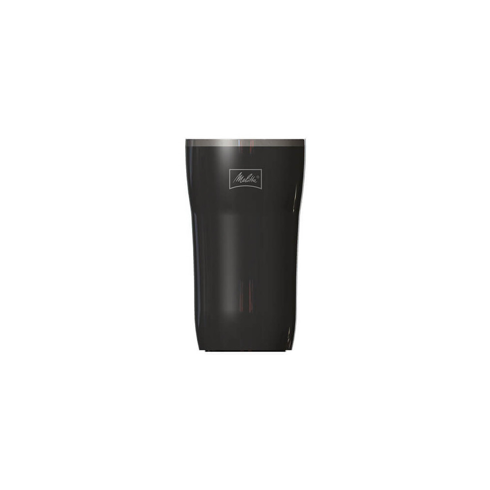 Melitta Thermal Mug, Closure by Pressure, 100% Airtight Seal, 250 ml, Black