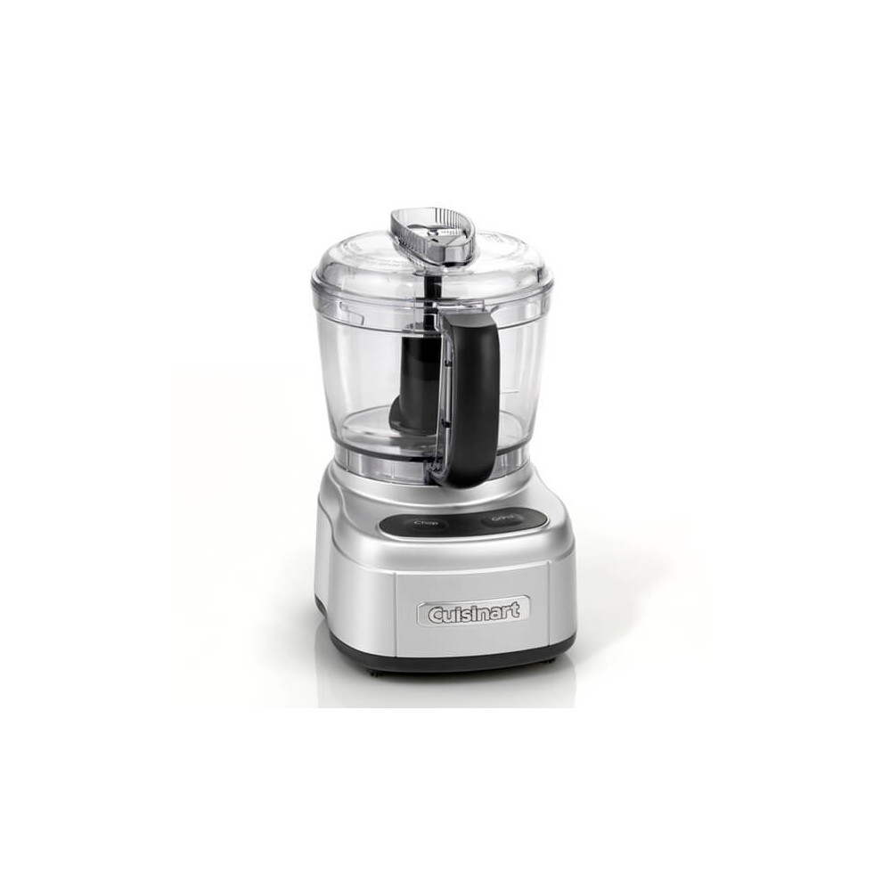 Cuisinart EC4HU Mini Food Processor 900ml, Stainless Steel, Compact Dual-Direction Blade - Code ECH4U