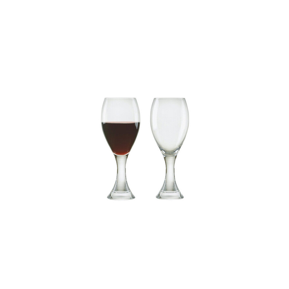 Anton Studio Designs Set of 2 Manhattan Red Wine Glasses