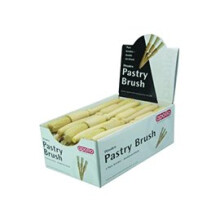 WOODEN PASTRY BRUSH 18CM TOTAL 4CM BRUSH LENGTH