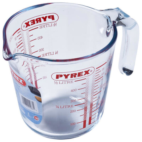 Pyrex Pyrex Glass Measuring Jug, 0.5L 1