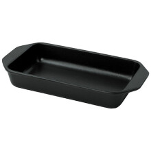 Chasseur Rectangular dish, 39 x 21 x 5.5cm Matt Black