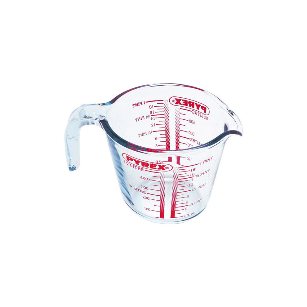 Pyrex Glass Measuring Jug, 0.5L